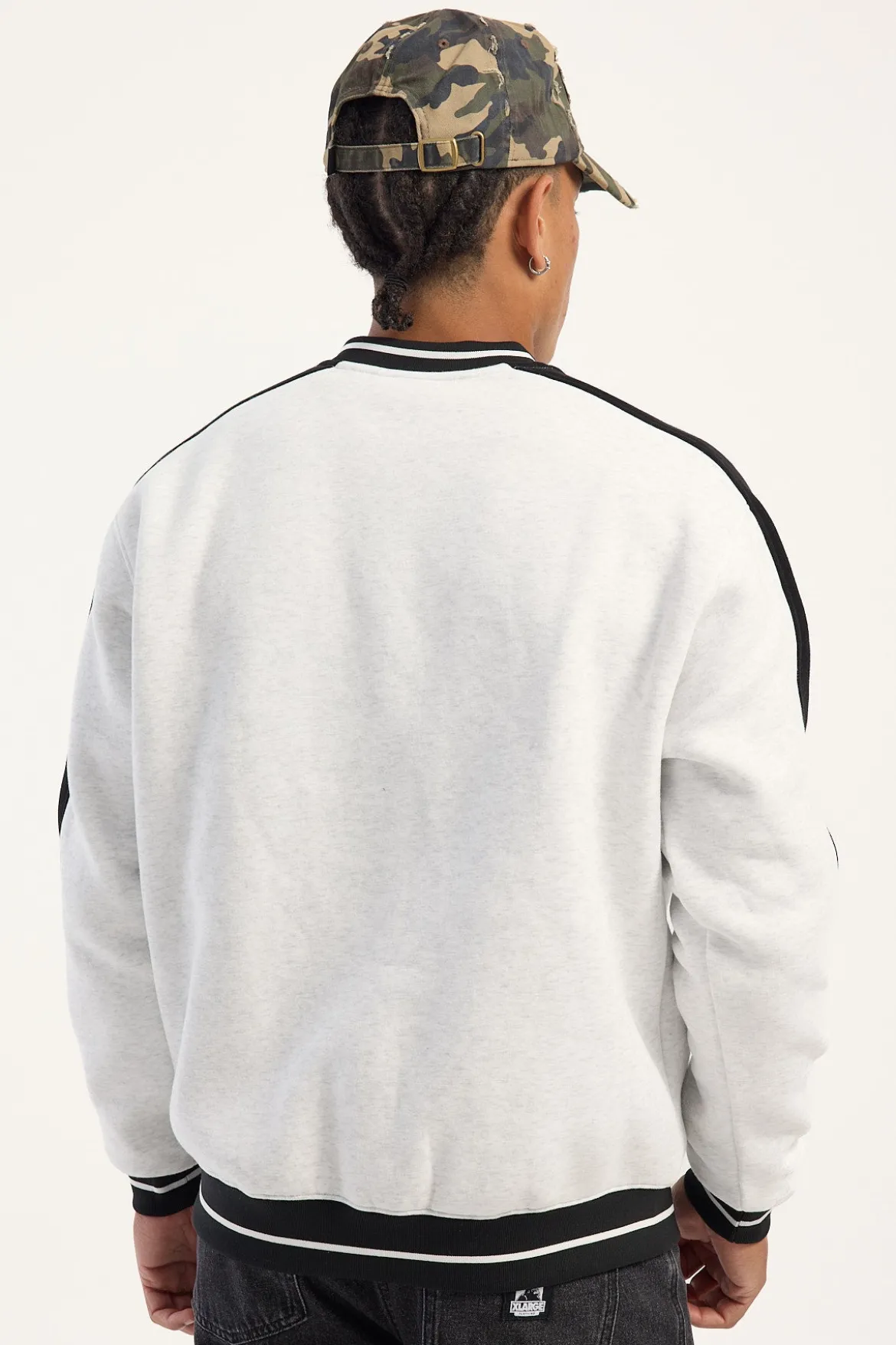 Vengeance V Neck Crew Ecru Marle Marle