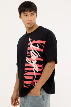 Vertical Gorilla Fit Tee Black