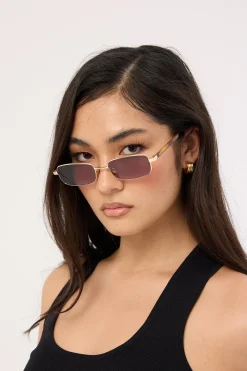Vibes Town Gold/Smoke Lens