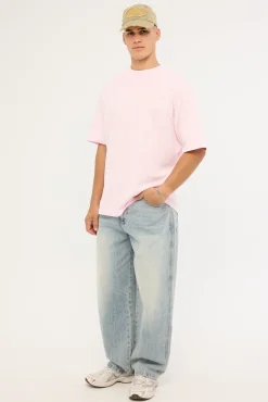 Vice Titan Baggy Jean Blasted Washed Blue Denim