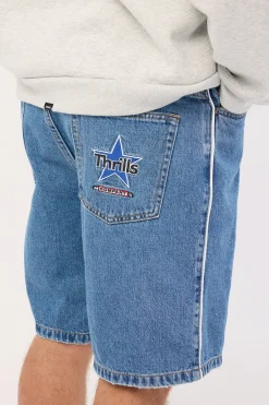Victory League Mid Slacker Denim Short Eternal Mid Blue