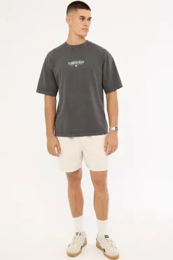 Vine Heavyweight Easy Tee Washed Black