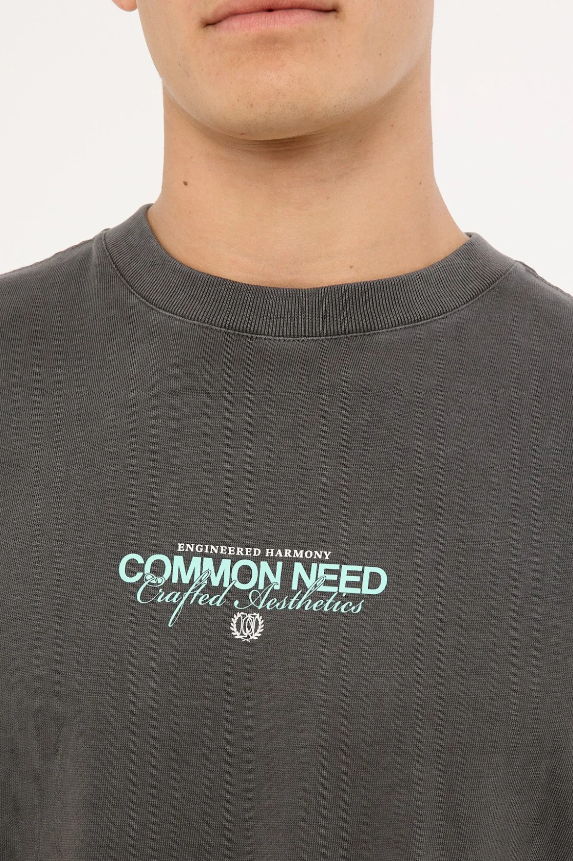 Vine Heavyweight Easy Tee Washed Black