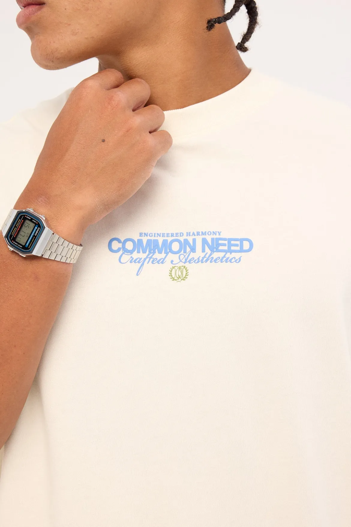 Vine Heavyweight Easy Tee Off White