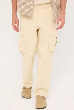 Vinyl Cargo Pant Off White