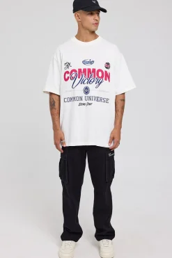 Vinyl Cargo Pant Washed Black