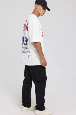 Vinyl Cargo Pant Washed Black