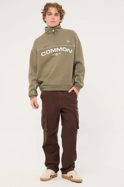 Vinyl Cargo Pant Washed Brown
