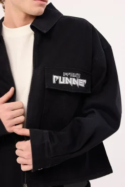 Viper Boxy Jacket Black