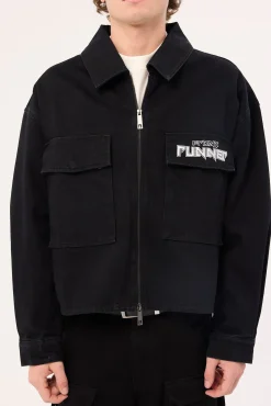 Viper Boxy Jacket Black