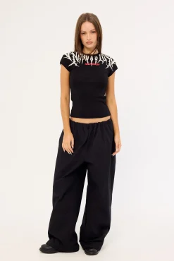 Virus Baby Tee Black