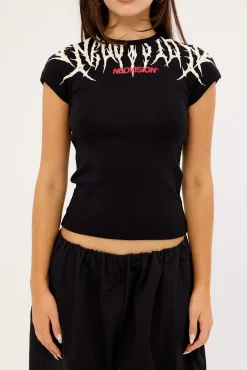 Virus Baby Tee Black
