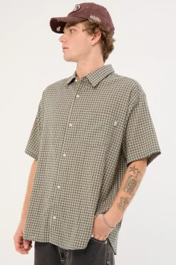 Vista Plaid Summer SS Shirt Tea