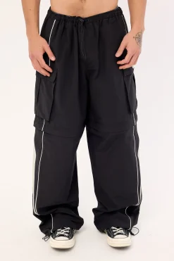 Volt Zip Off Cargo Pant Black