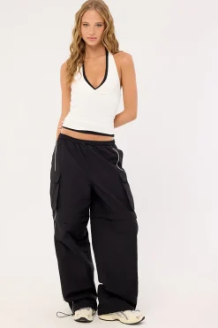 Volt Zip Off Cargo Pant Black