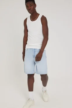 Waffle Singlet White