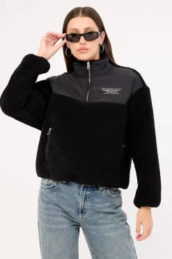 Warm Down Polar Fleece Charcoal