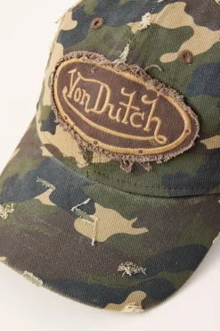 Washed Camo Dad Cap Camo
