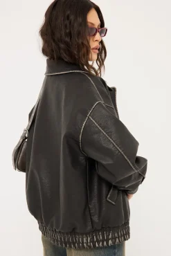 Washed Maxx Bomber Black