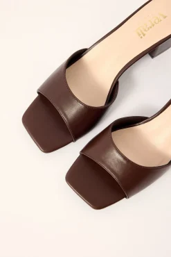 Wednesday Heel Chocolate Brown