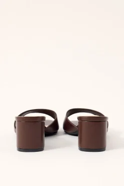 Wednesday Heel Chocolate Brown