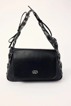Whiplash Shoulder Bag Black