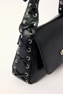 Whiplash Shoulder Bag Black