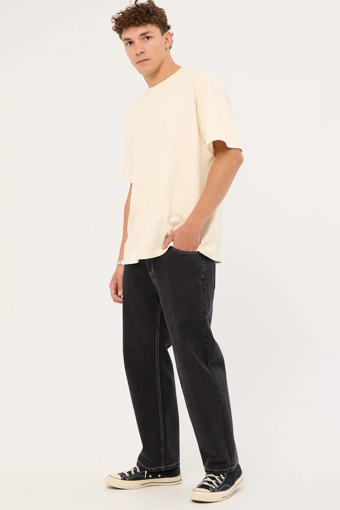 Whitman Straight Jean Storm Black