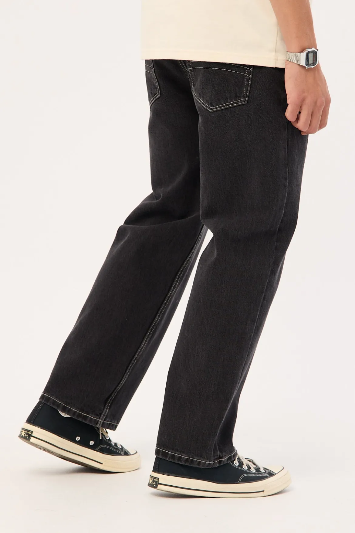 Whitman Straight Jean Storm Black