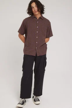 Why Wait Zip Off Cargo Pant Washed Black