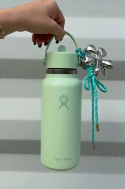 Wide Flex Straw Cap 32oz Reusable Bottle Aloe