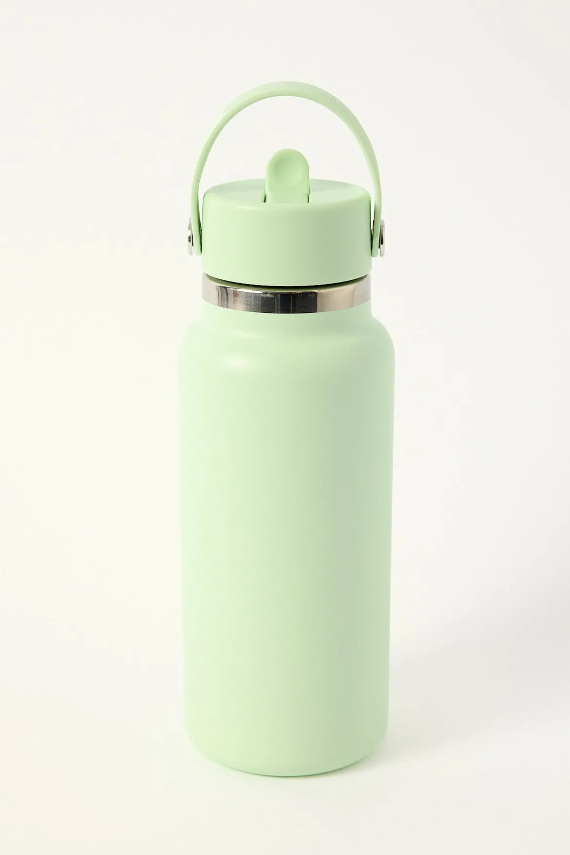 Wide Flex Straw Cap 32oz Reusable Bottle Aloe