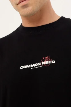 Wild Sector Heavyweight Easy Tee Black
