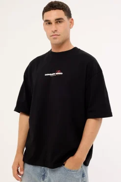 Wild Sector Heavyweight Easy Tee Black