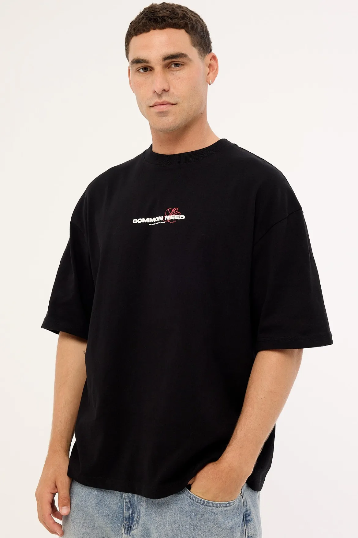 Wild Sector Heavyweight Easy Tee Black
