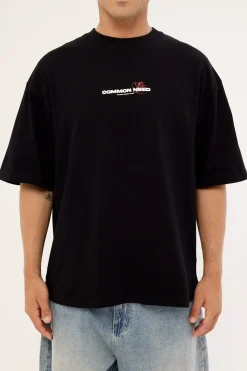 Wild Sector Heavyweight Easy Tee Black