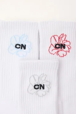Wild Sector Sock 3 Pack White