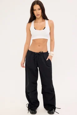 Wildcard Low Rise Cargo Pant Black