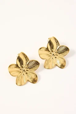 Wildflower Earrings Gold