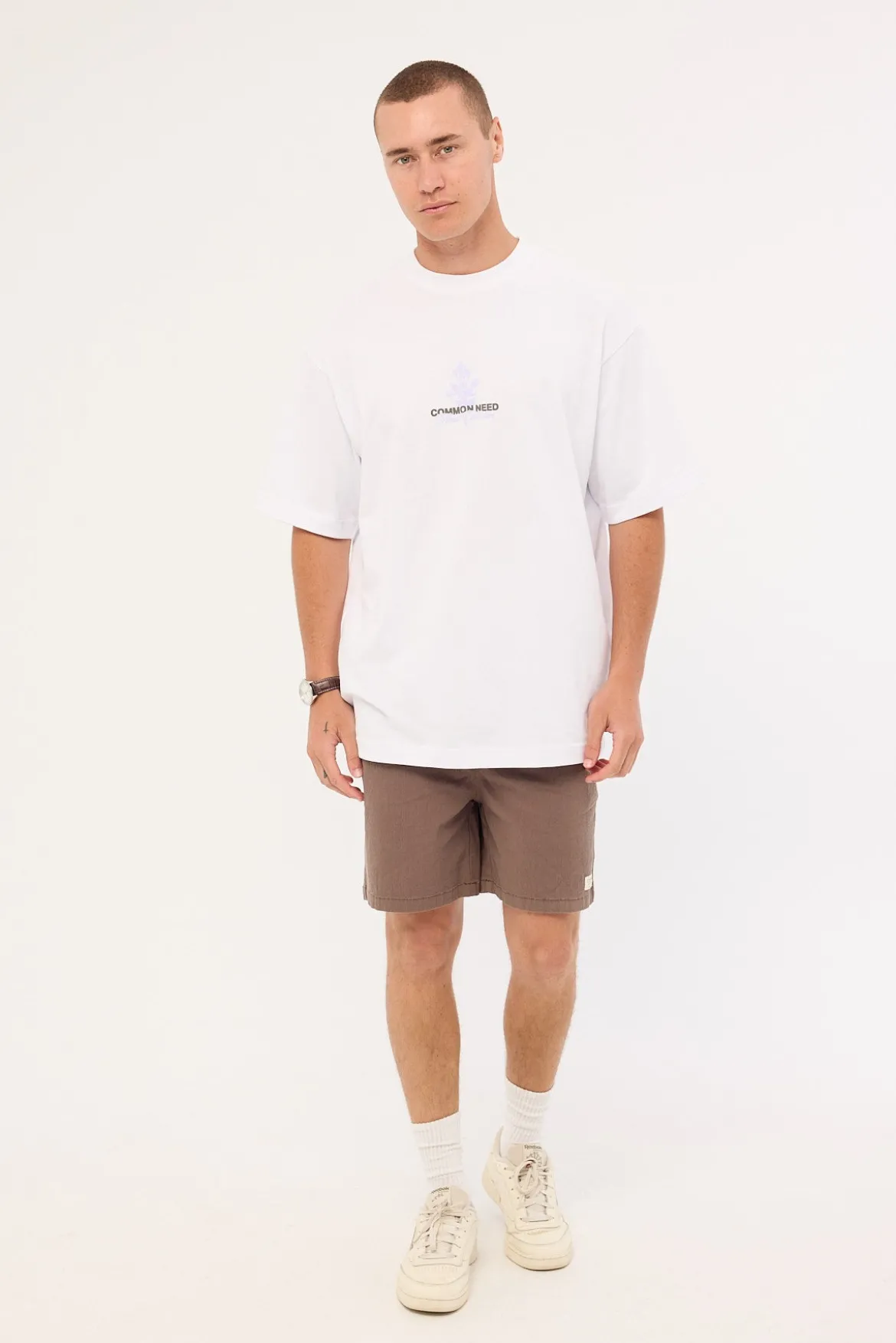 Wildflower Heavyweight Boxy Tee White