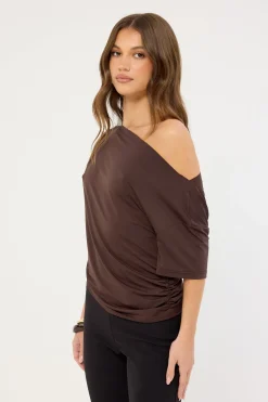 Wildlands Tee Chocolate