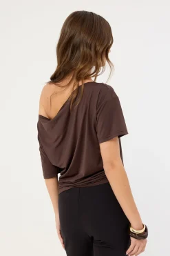 Wildlands Tee Chocolate