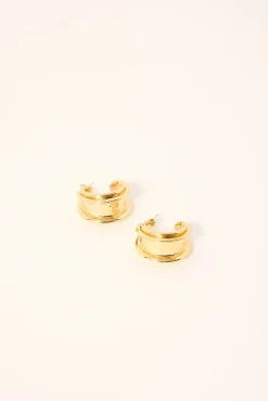 Willa Hoop Earrings Gold