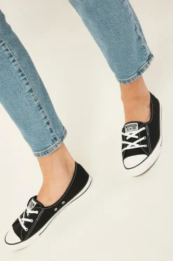 Womens CTAS Ballet Lace Black/White