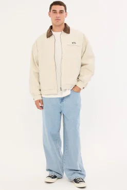 Wookie Workwear Canvas Jacket Stone