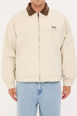 Wookie Workwear Canvas Jacket Stone