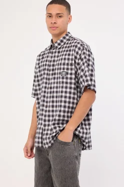 Worldwide Curved Hem Shirt Carbon