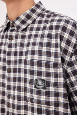 Worldwide Curved Hem Shirt Carbon