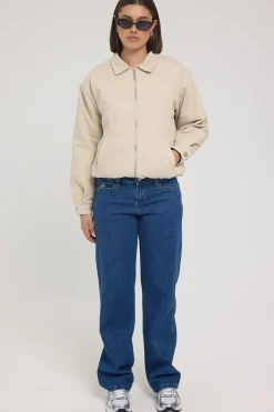 Worship Low Rider Jean Dark Electric Blue