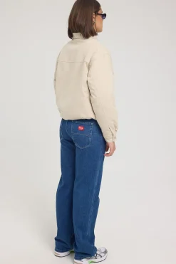 Worship Low Rider Jean Dark Electric Blue